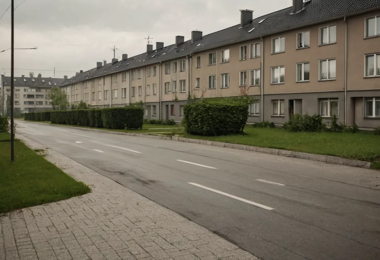 Wohnstraße in Essen